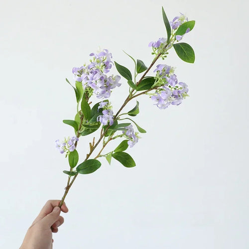 Scented artificial flowers for garden and event decoration