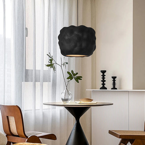 Wabi sabi nordic Japanese decorative LED pendant light - vue 3 sur 11