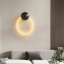 Creative distinctive silicone LED ring wall light 3000K