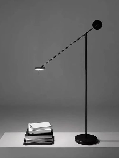 Minimalist rotatable LED floor lamp 3000/4000K - vue 6 sur 14