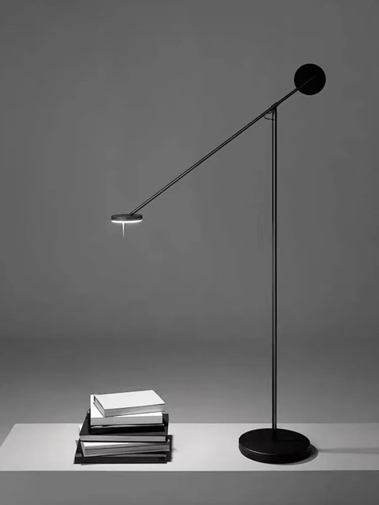 Minimalist rotatable LED floor lamp 3000/4000K - vue 6 sur 14