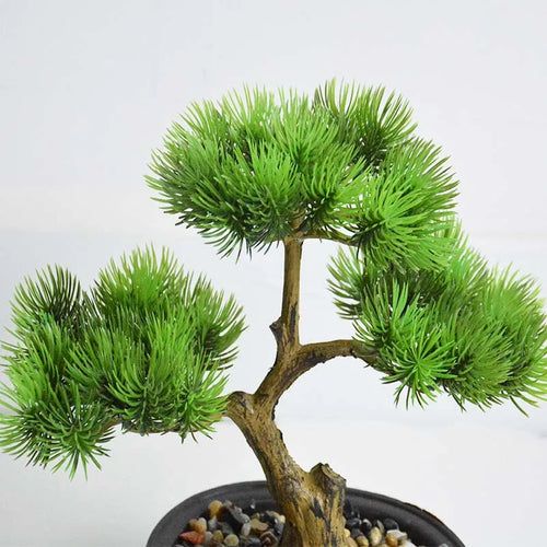 Chinese-style potted plant for indoor decoration - vue 3 sur 6