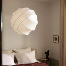 Wabi sabi silk pendant light for modern interior decor