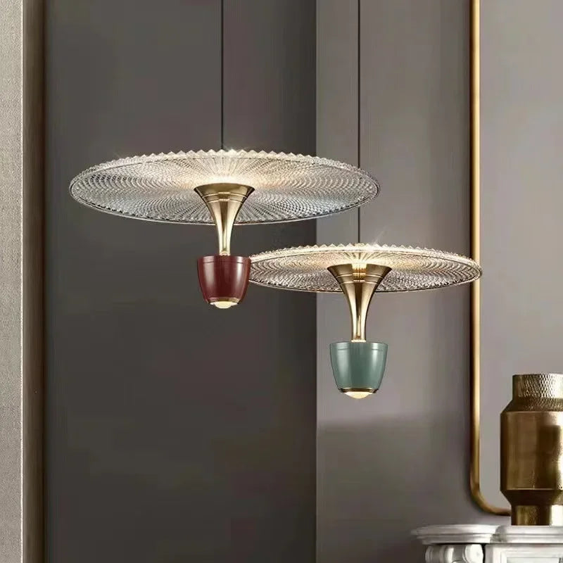 Adjustable designer pendant light for interior decor - vue 5 sur 8