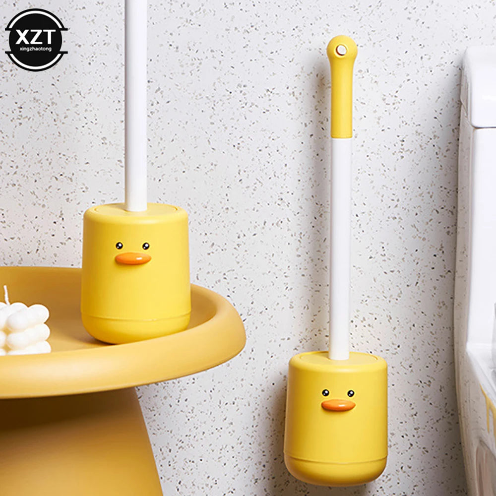 silicone brush with holder for quick cleaning - vue 2 sur 7