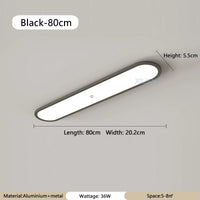 Modern round ceiling light with PIR motion sensor