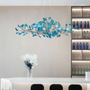 Artpad Nordic romantic chandelier with acrylic leaves for the home