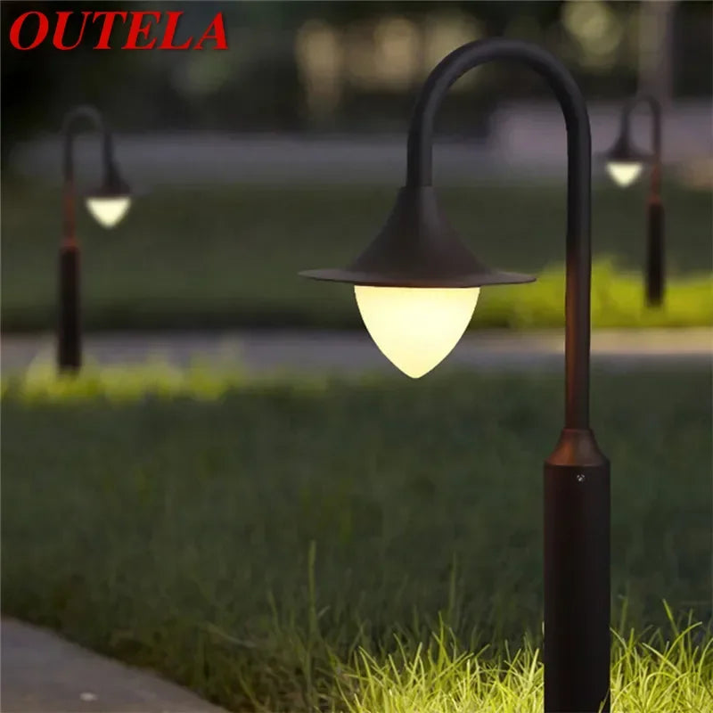 Contemporary outdoor LED waterproof garden lamp for villa