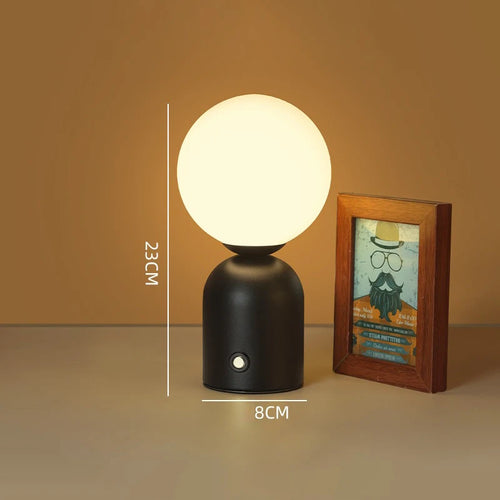 Rechargeable LED desk lamp for indoor decorative lighting - vue 9 sur 10