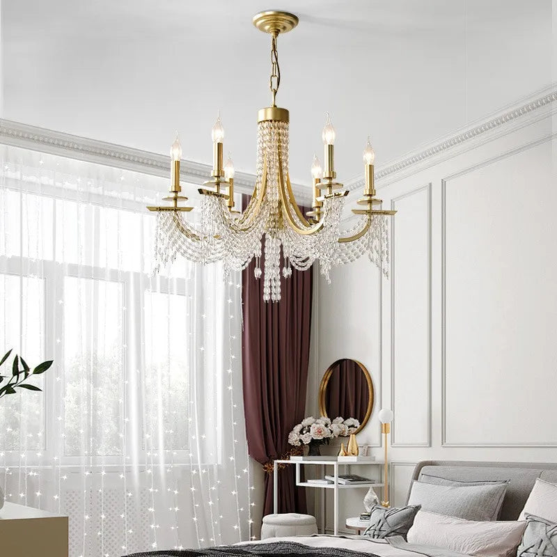 Modern luxury decorative crystal LED wall light - vue 4 sur 8
