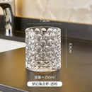glass mouthwash cup bathroom accessories
