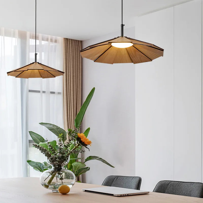 Nordic petal-shaped pendant light for decorative interiors