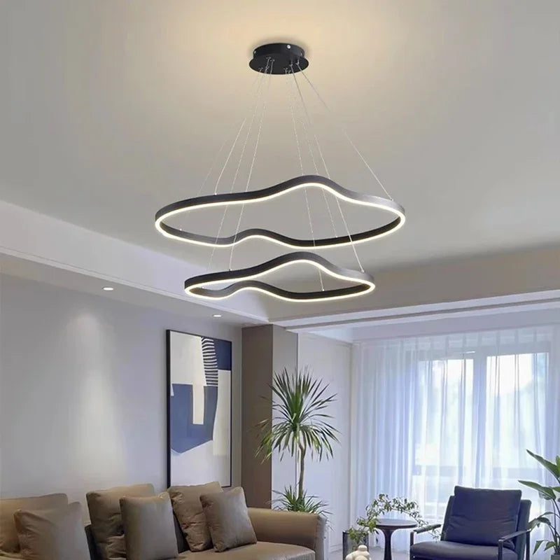 Modern LED pendant chandelier for indoor lighting