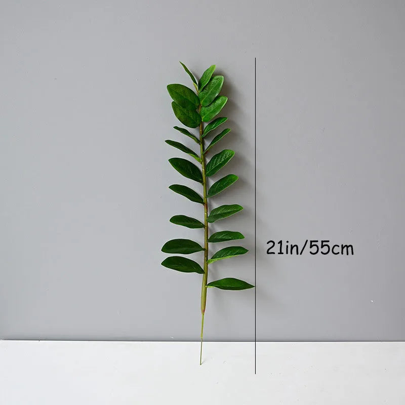 Artificial ficus and zamioculcas plants for indoor decoration - vue 10 sur 14