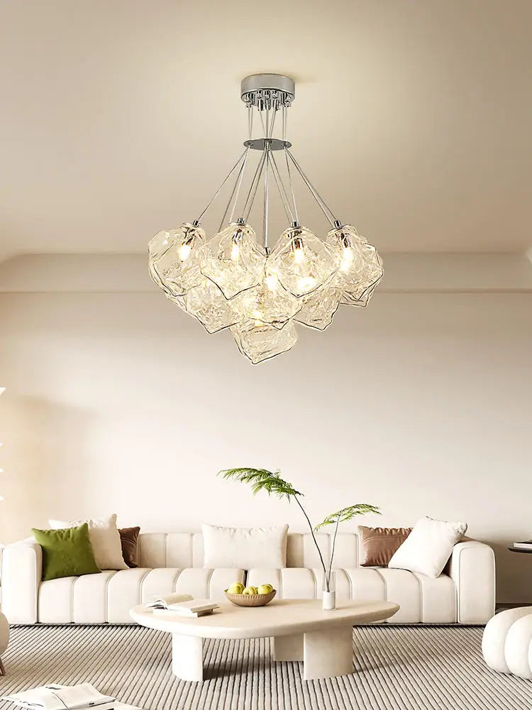 Modern ice cake chandelier for interior decoration