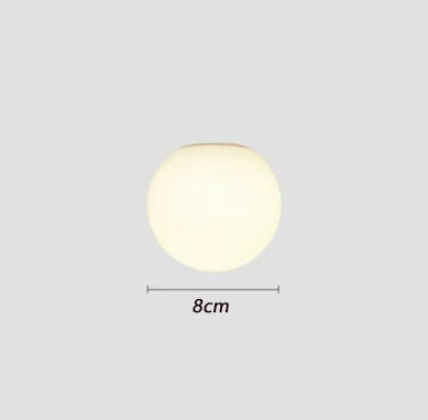Minimalist glass LED wall light for indoor use - vue 9 sur 14