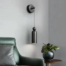 Modern minimalist copper adjustable wall light