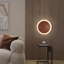 Nordic LED walnut wall light