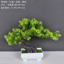 Artificial bonsai plant in plastic for interior decoration