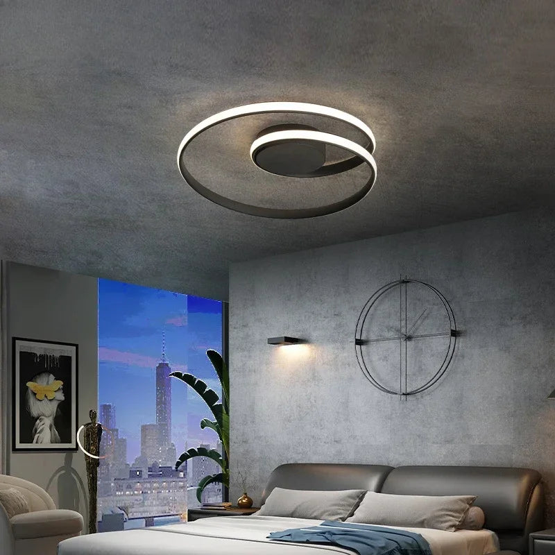 Modern nordic creative aluminium LED ceiling light