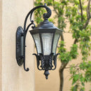 Retro waterproof rustproof wall light for outdoor garden and villa