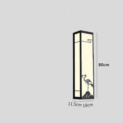 Chinese waterproof outdoor wall light for garden and pathways - vue 8 sur 14