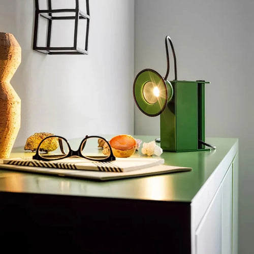 Minibox magnetic wall light Italian retro style - vue 2 sur 15