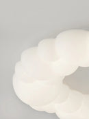 Modern cloud LED ring chandelier
