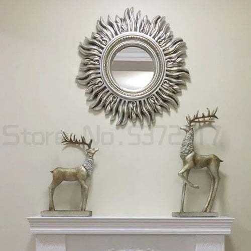 decorative wall mirror sun apollo art design elegant and unique - vue 6 sur 14