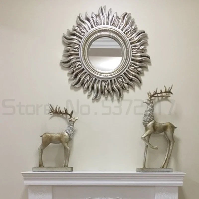 decorative wall mirror sun apollo art design elegant and unique - vue 5 sur 14