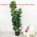 Large artificial ficus plant for indoor and outdoor decoration