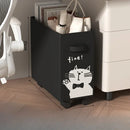 stationery organizer with wheels for office and school