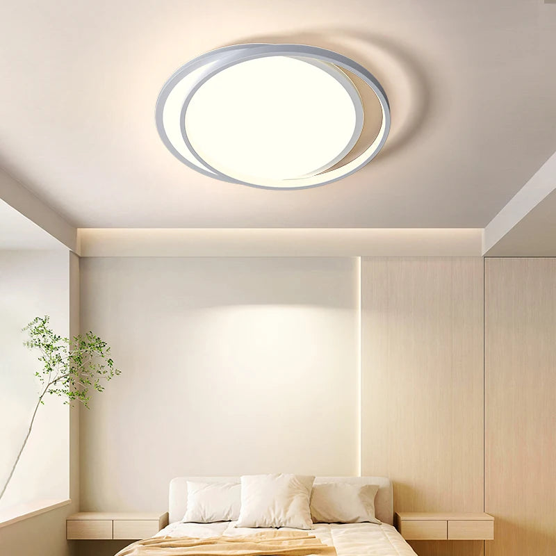 Ultra slim modern LED ceiling light for indoor use