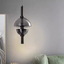 Nordic coloured glass pendant light for elegant lighting