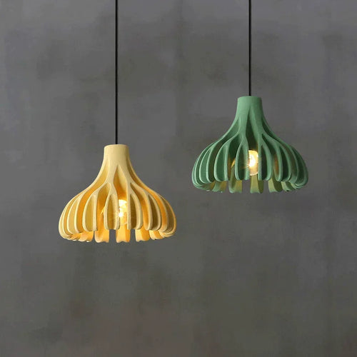 Modern designer resin chandelier for commercial decoration - vue 2 sur 11