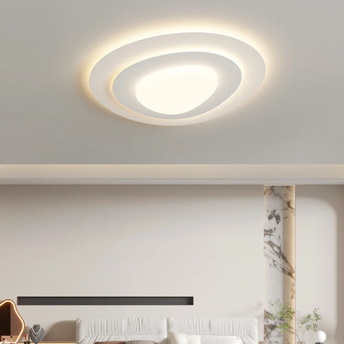 Modern creative soft LED chandelier for the whole house - vue 5 sur 12