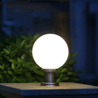 Stainless steel outdoor lamp for garden and fence