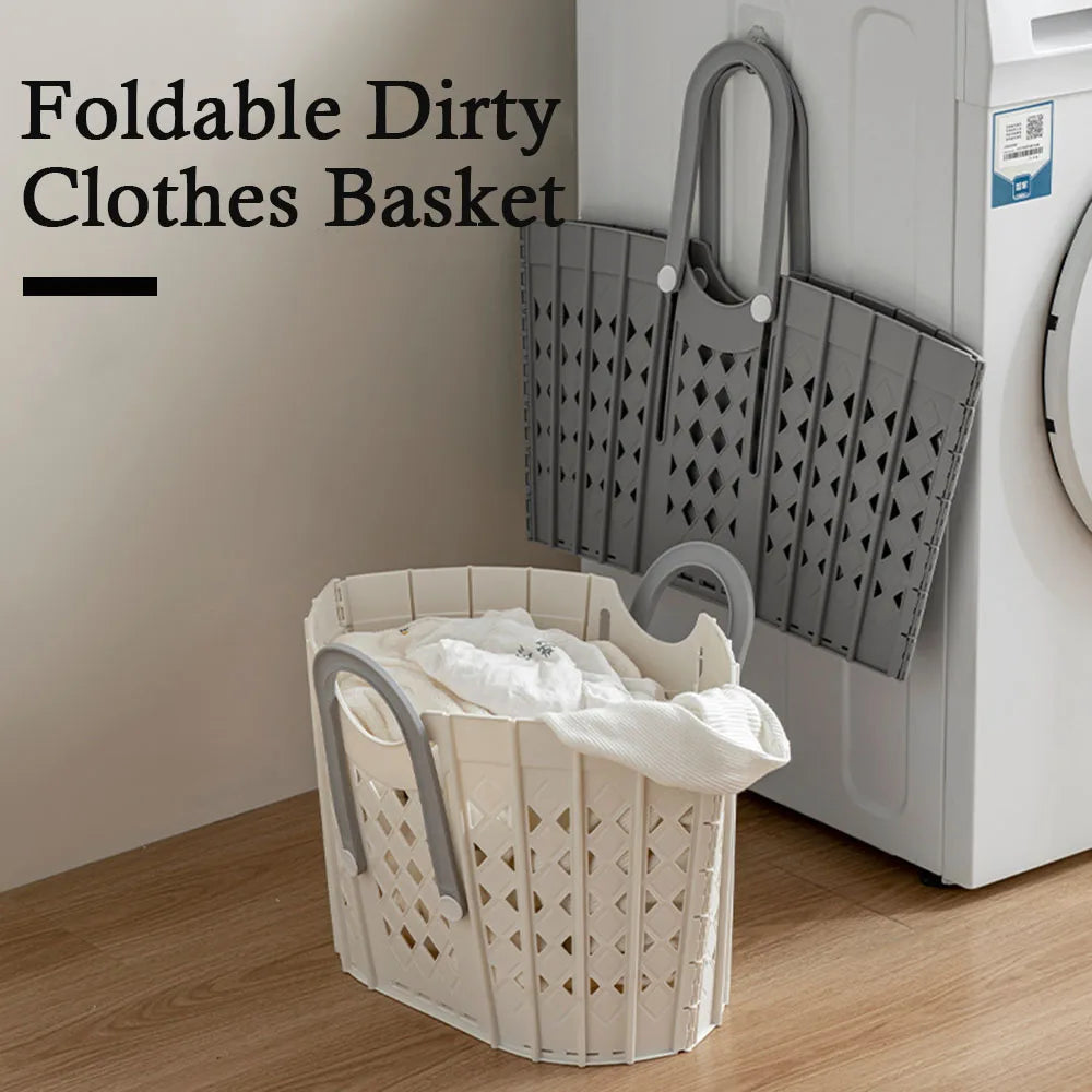 hand-held dirty clothes drainage basket - vue 5 sur 8
