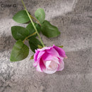 Artificial silk flower bouquet for weddings and decoration