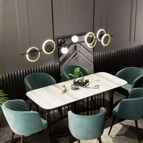 Modern nordic designer pendant light for an elegant interior - vue 5 sur 8