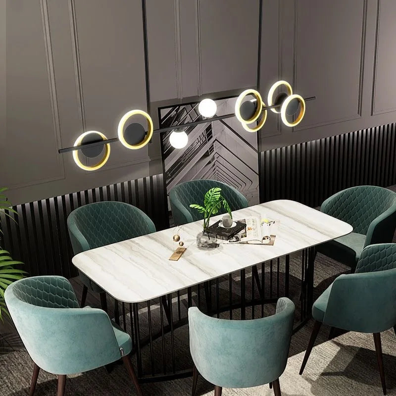 Modern nordic designer pendant light for an elegant interior - vue 4 sur 8