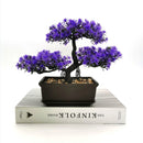 Artificial pine bonsai ornamental tree indoor decoration