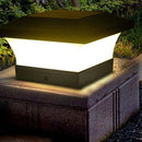1-4 pieces outdoor solar LED post and deck cap light waterproof IP65 garden gate solar lamp decoration