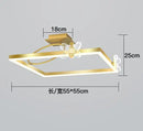Round LED ceiling light for modern indoor lighting
