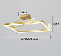 Round LED ceiling light for modern indoor lighting