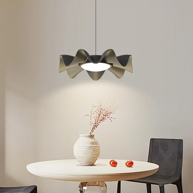 Modern LED pendant light for Nordic retro interior decor