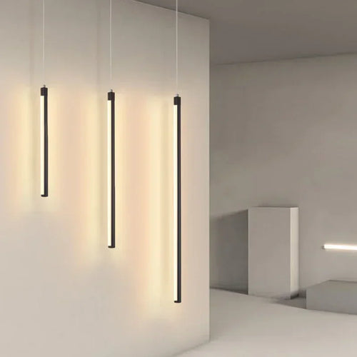 Modern LED pendant light for elegant interior decor - vue 2 sur 12
