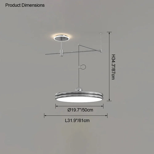 Modern table lamp for reading and dining - vue 13 sur 24