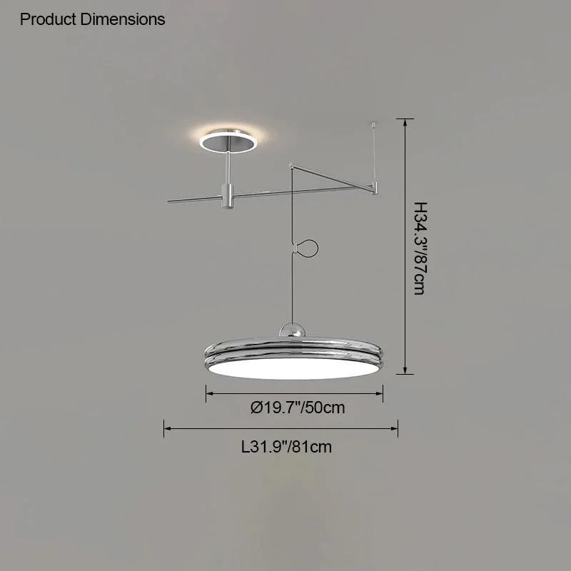 Modern table lamp for reading and dining - vue 12 sur 24