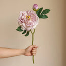 Silk artificial peony bouquet for weddings and home decor